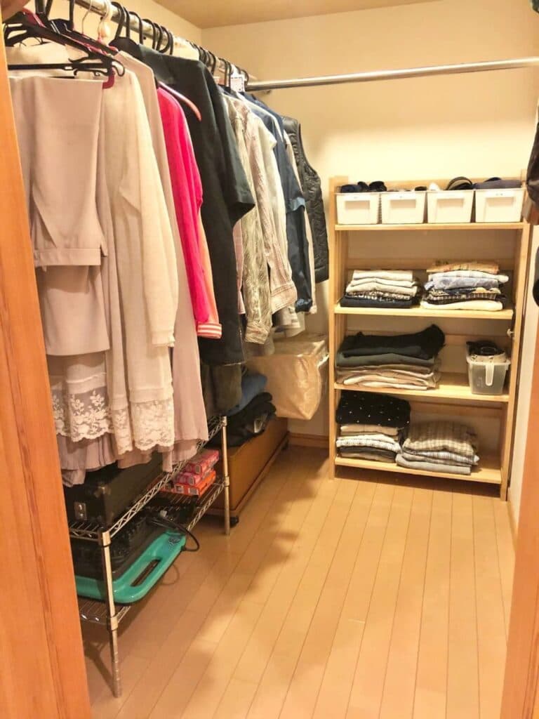 クローゼット収納 After