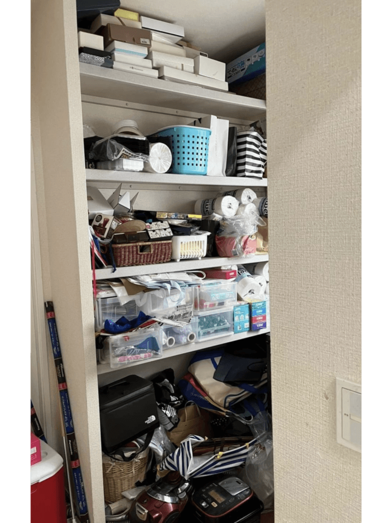 パントリー収納 Before